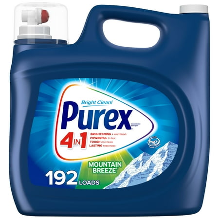 Purex Liquid Laundry Detergent Mountain Breeze 312 Fluid Ounces 240