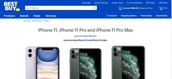 iPhone 11 and iPhone 11 Pro – CYBER MONDAY PRICE DROP!