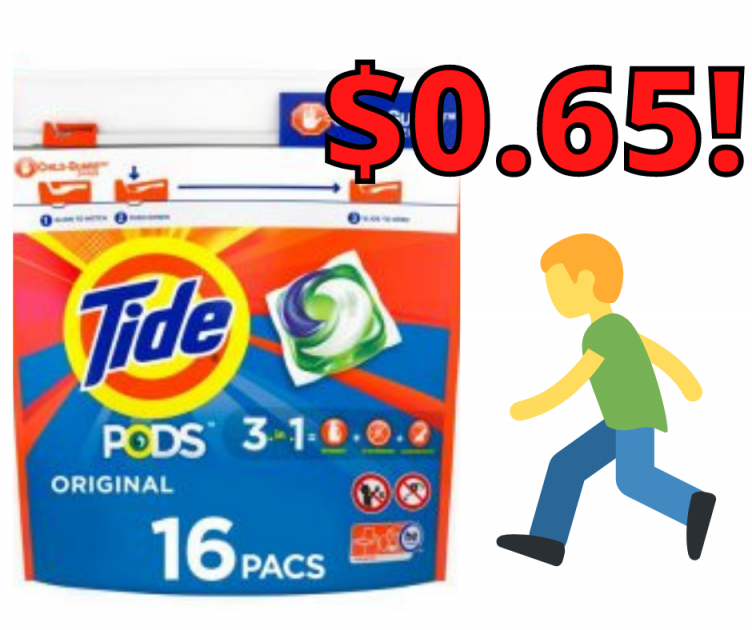 Tide Pods Liquid Laundry Detergent Just 50 Cents a Pack!