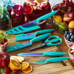 Farberware Colourworks Rainbow Knife Set Walmart Black Friday Deal!