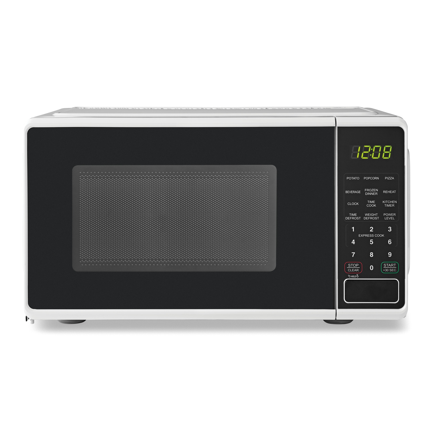 0.7 Cu ft capacity Countertop Microwave Oven 700-Watt Power with LED Display