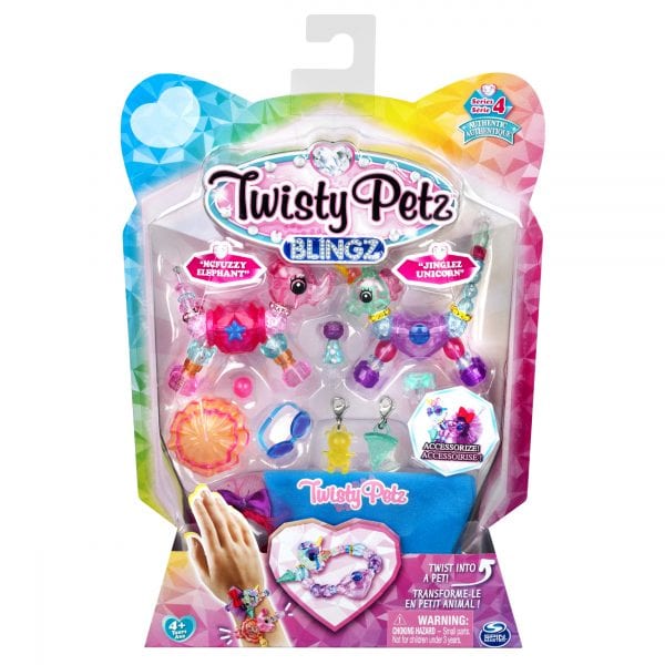 Twisty Petz Starzie Elephant and Jinglez Unicorn Customizable Bracelet Set JUST $0.50 at Walmart