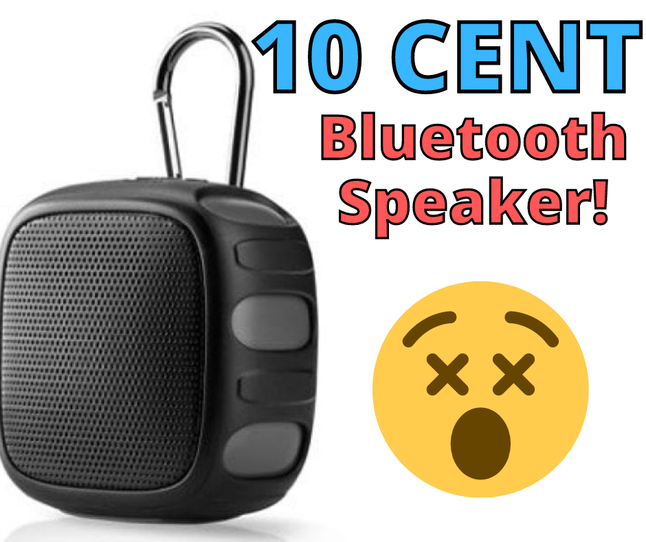 Bluetooth Speaker just $.10 at Walmart!!!!!