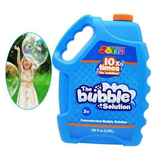 100 Oz Concentrated Bubble Solution (up to 8 Gallon) for Large Summer Blue