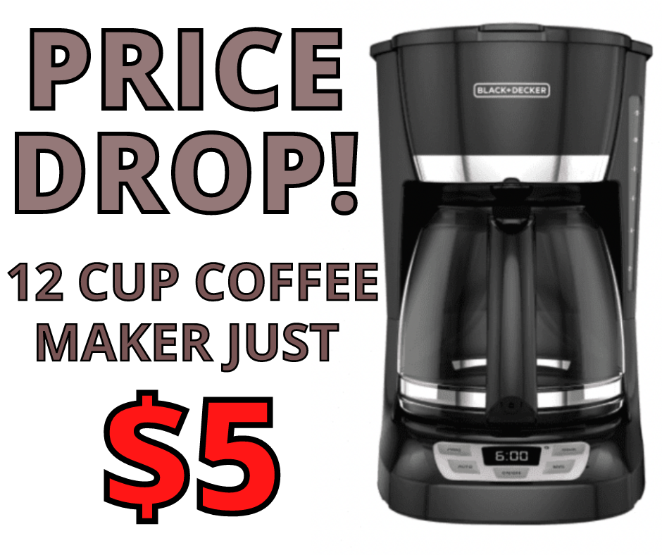 12 CUP COFFEE MAKER JUST