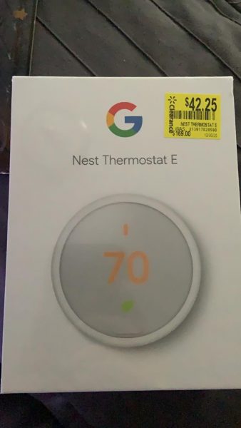 Google Nest Thermostat E Only $42!! (Originally $169) at Walmart!