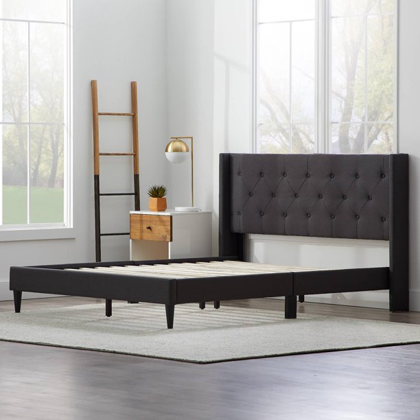 Rest Haven Upholstered Bed Hot Price Drop at Walmart!