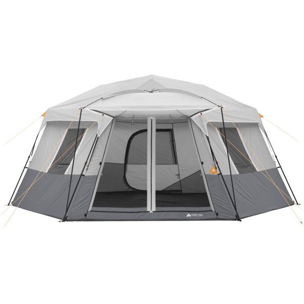 Ozark Trail 17′ X 15′ Person Instant Hexagon Cabin Tent, Sleeps 11 On Sale At Walmart