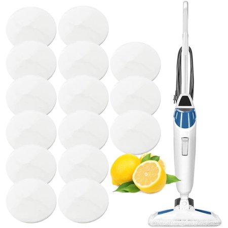 15 Pack Lemon Scented Replacement Steam Mop Citrus Fragrance Scent Discs for Bissell Powerfresh and Symphony Series, Including 1940, 1806 and 1132 Models