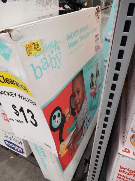 Disney Baby Mickey Mouse Baby Walker Only $13 at Walmart!