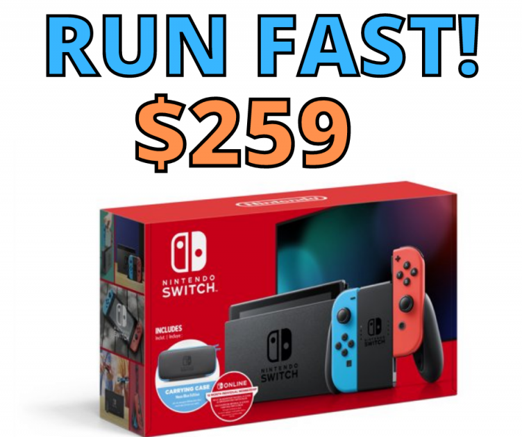 Nintendo Switch ON SALE AT WALMART ONLY $159!