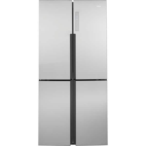 16.4 cu. ft. Quad French Door Freezer Refrigerator in Fingerprint Resistant Stainless Steel on Sale At The Home Depot