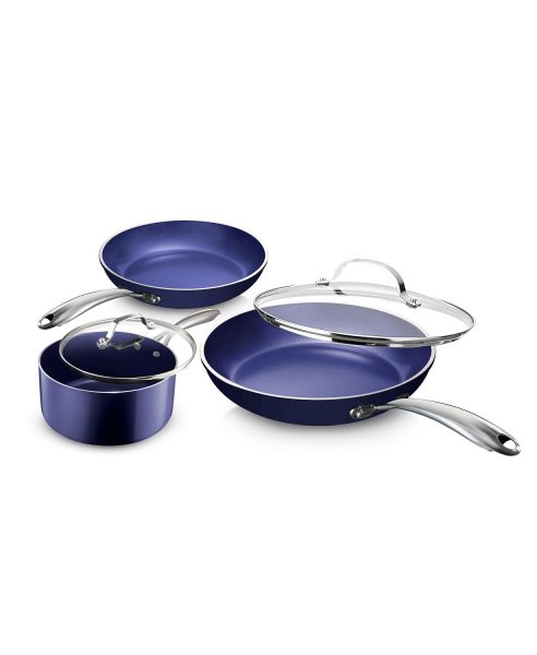Aluminium Diamond Infused 5-Pc. Cookware Set Double Discount at Macy’s!
