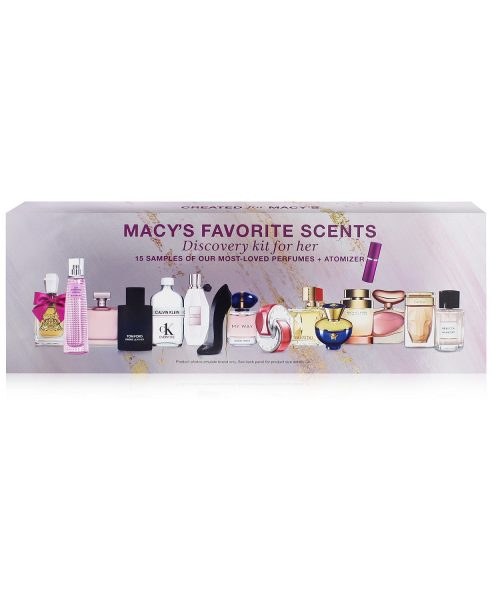 15-Pc. Macy’s Favorite Scents For Her Discovery Set Price Drop!