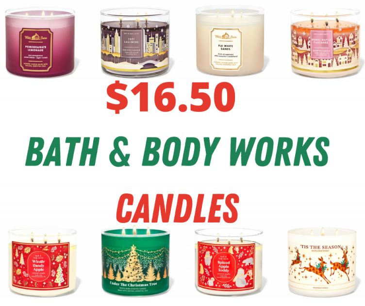Bath & Body Works Candles On Sale Today!