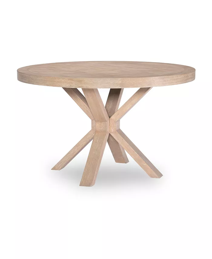 Lattice Round Dining Table On Sale At Macy’s