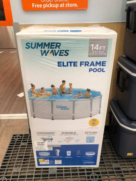 Summer Waves Swimming Pool Super Cheap at Walmart!!!!