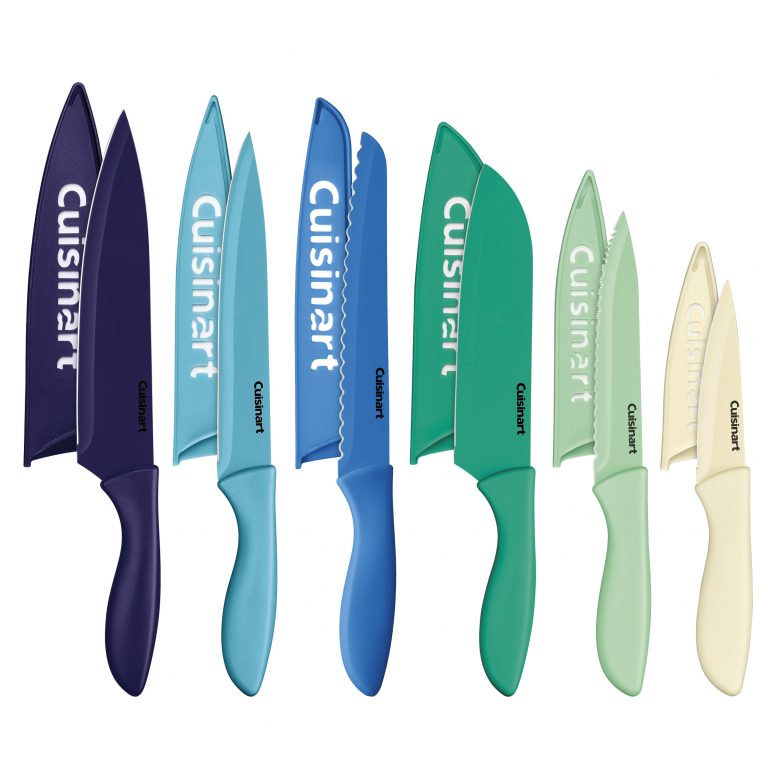 Cuisinart Advantage Ombre Color Knife Set Markdown at Walmart