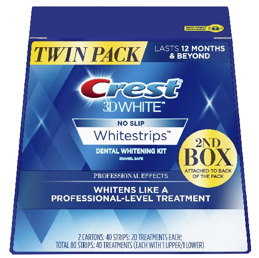 Crest 3DWhitestrips Teeth Whitening Strips BUY ONE GET ONE FREE!