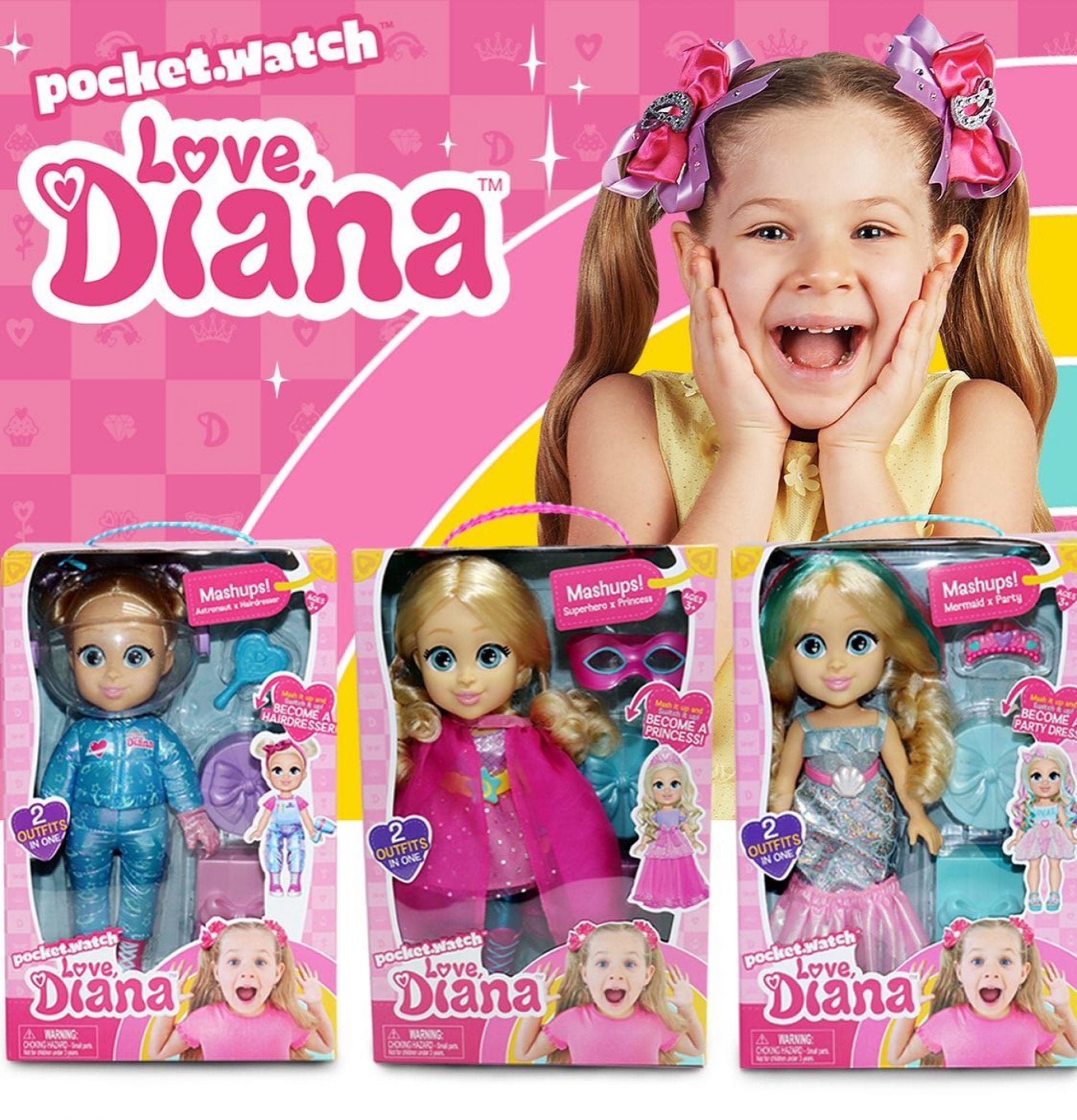 diana cartoon doll