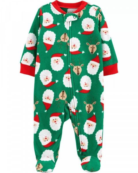 Christmas Pajamas $7.20 + FREE Shipping at Carter’s
