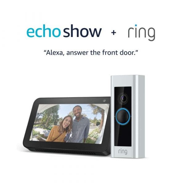 Ring Video Doorbell Pro with FREE Echo Show 5 Black Friday Price LIVE at Amazon