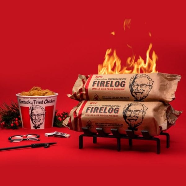 KFC 11 Herbs & Spices Firelog In-Stock And Discounted!