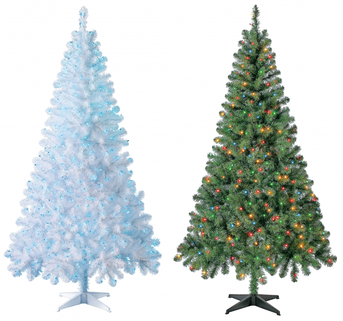 6.5′ Pre-lit Christmas Trees Just  + Free Shipping!