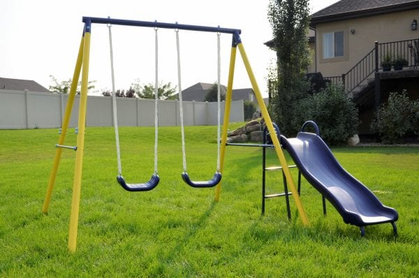 Sportspower Power Play Time Metal Swing Set JUST $29 SHIPPED!