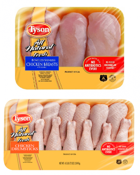 Fresh Tyson Chicken Is HALF Off!