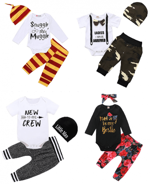 Adorable 3-Piece Baby Outfits HOT Price!