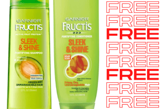 Free Garnier Fructis Shampoo & Conditioner