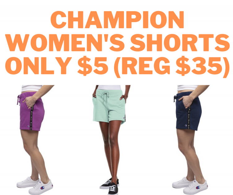 Champion Womens Shorts only $5 (ref $35)