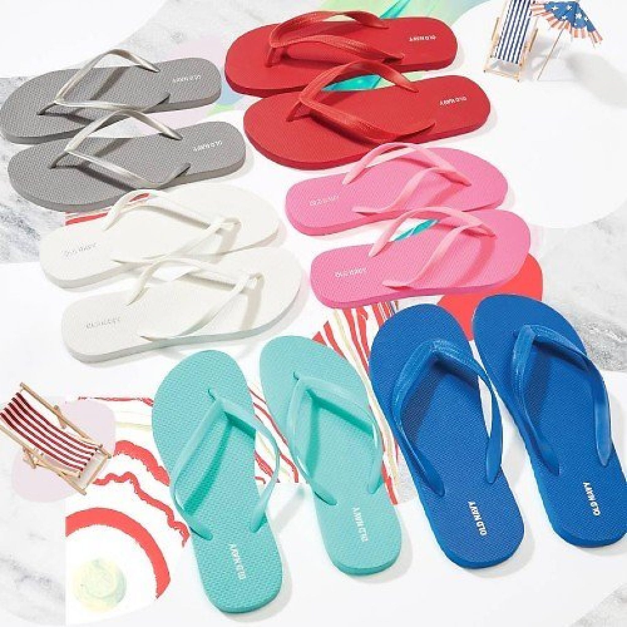 Old Navy Dollar Flip Flop Sale Is On! Glitchndealz