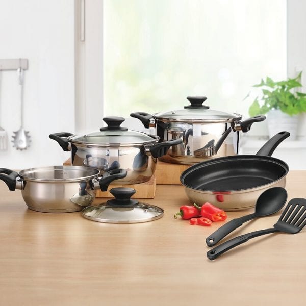 Tramontina 9 Pc Stainless Steel Cookware Set – HUGE PRICE DROP!