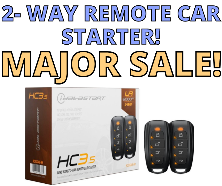 Remote Car Starter! Major Sale At Best Buy!