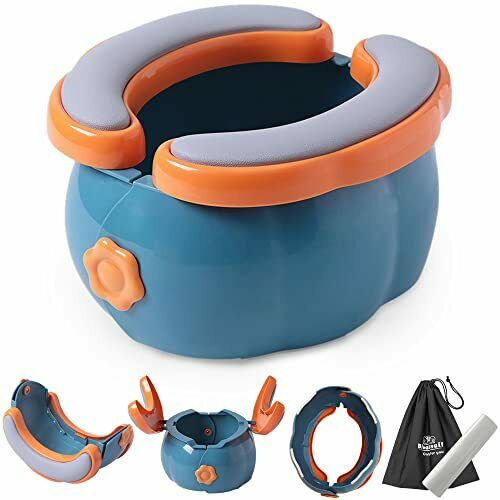 2-in-1 Go Potty for Travel Portable Folding Compact Toilet SeatPotty Training...