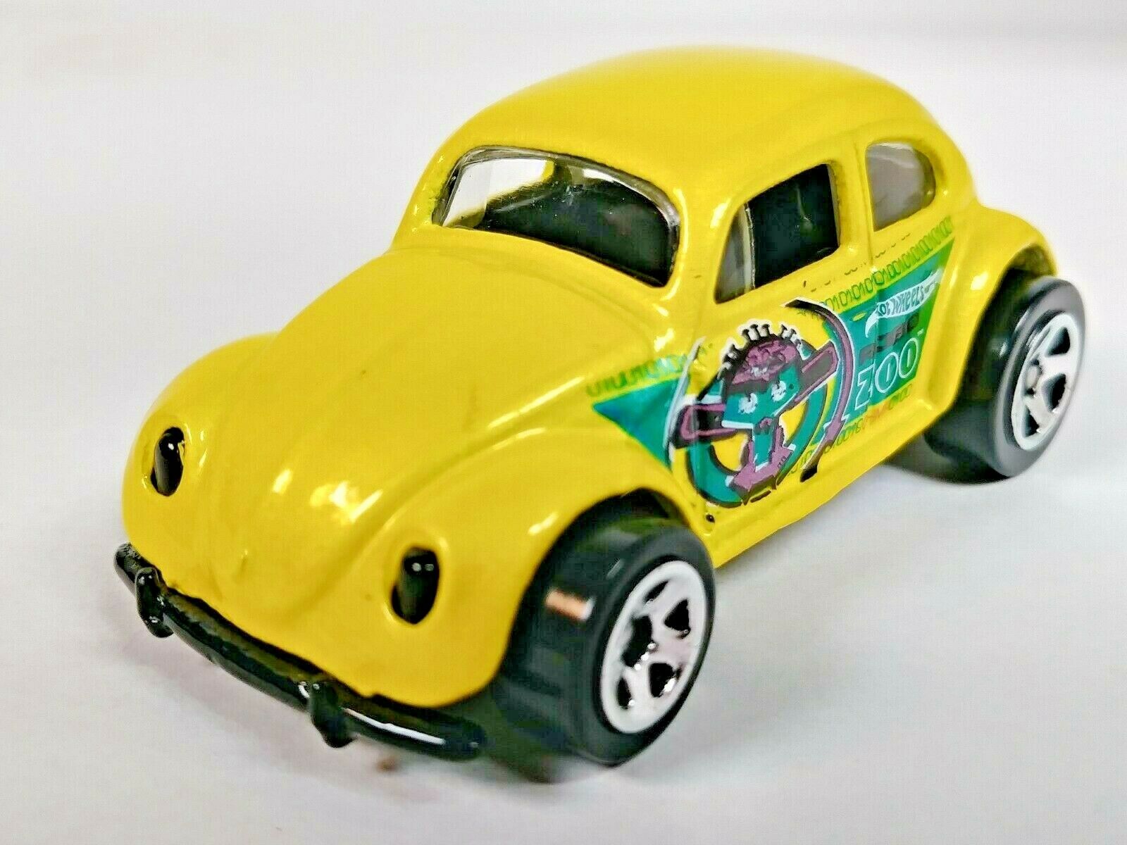 2003 Hot Wheels Robo Zoo Multipack Excl. Volkswagen Beetle Yellow 5SP 1/64 Loose