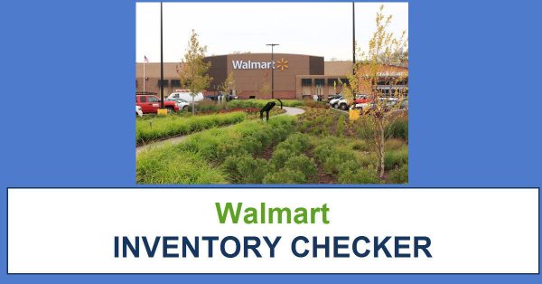 Walmart Inventory Checker Tool