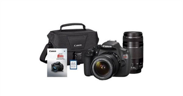 GET OUTTA HERE! Canon SLR Camera Bundle just $60! (was $900!)