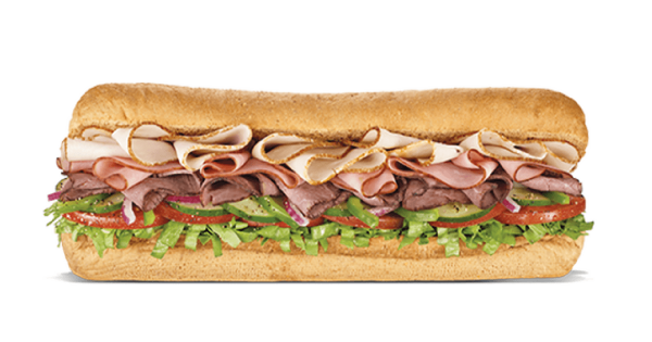 Free Subway Footlong Sandwich!