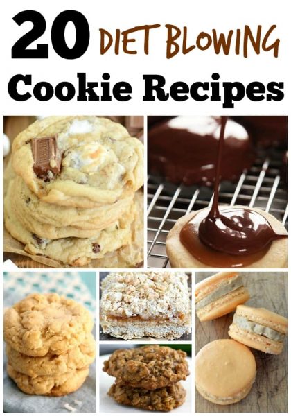 B 20 Diet Blowing Cookie Recipes word scaled