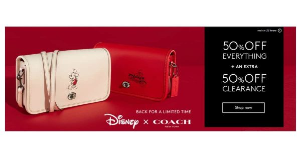 Coach Sale is SELLING OUT – From $3.75 Shipped!