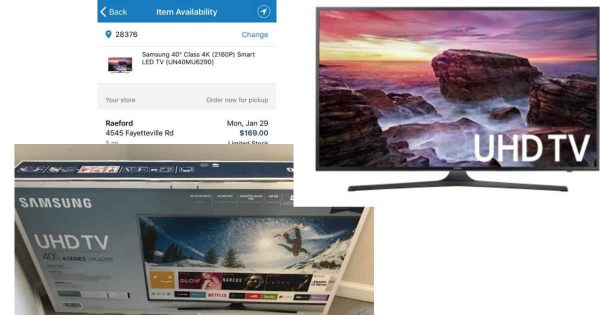 Hot And **EPIC** 40″ TV Deal At Walmart!!! The Price Drop Is INSANE!!!