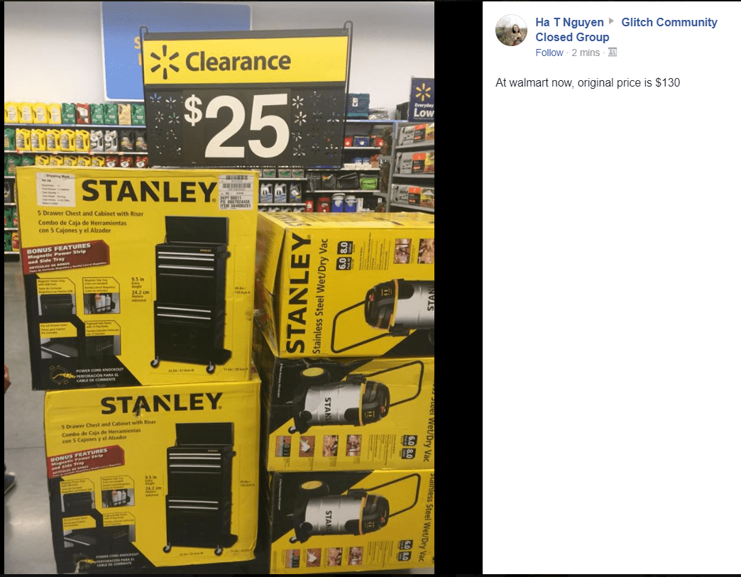 INSANE Stanley Clearance $25 Tool Chests and Shop Vac