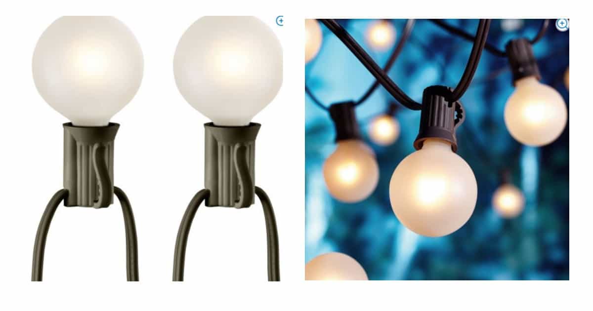 LOVE THESE! Patio String Lights $2.50! 75% off!