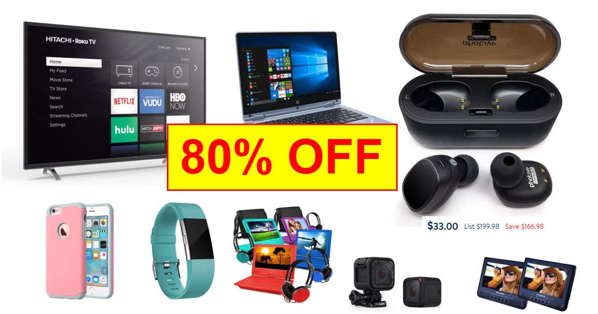 HURRY! – GO GO GO Up To 80% OFF Electronics Clearance At Walmart!