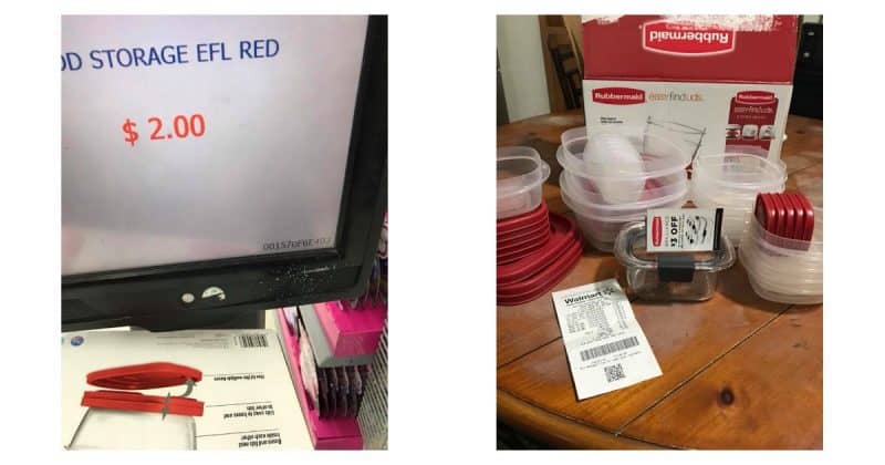 Rubbermaid Storage Containers Only .00!