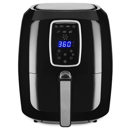 5.5 Quart Large Digital Air Fryer w/ LCD Screen and Non-Stick Coating