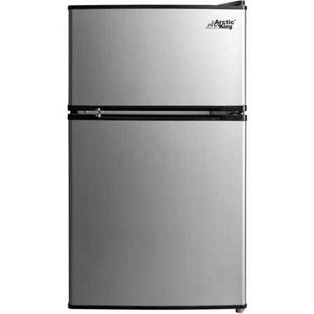 Arctic King 3.2 cu ft 2-Door Compact Refrigerator, Energy Star